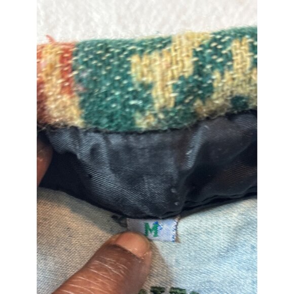 Woodhouse Mens Wool Aztec Pattern Jacket size pit to pit 21 - Picture 7 of 13